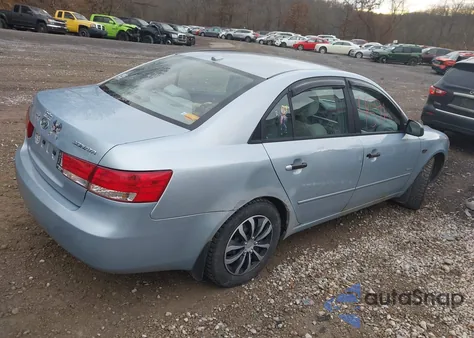 2007 Hyundai Sonata Gls z USA, uszkodzony, nr VIN 5NPET46C27H269717